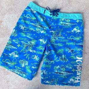 Hurley boys swim trunks